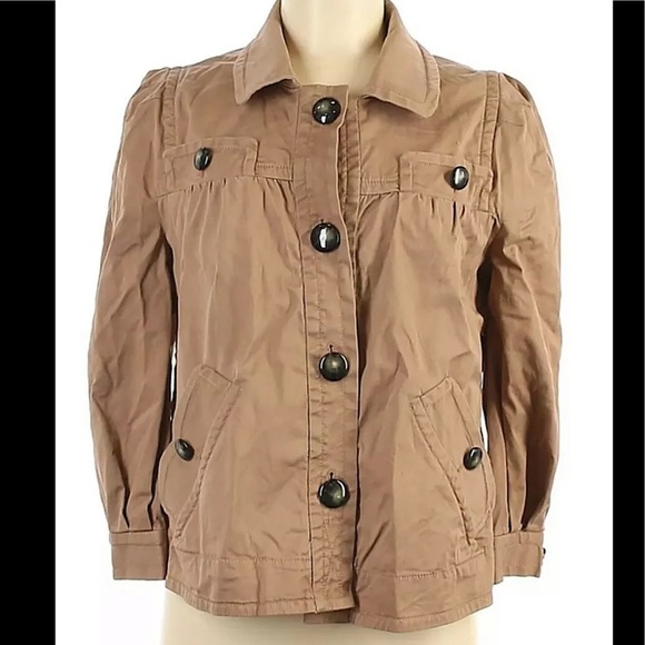 Marc by Marc Jacobs Brown Large Button Up Jacket - Picture 1 of 7